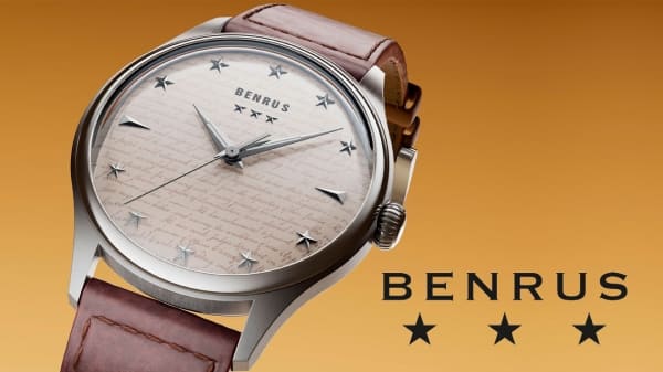 Новые часы Benrus в винтажной стилистике