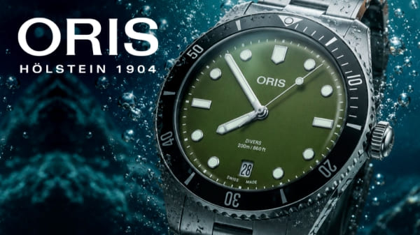 Oris расширил коллекцию Divers Date новой версией с оливково-зелёным циферблатом 
