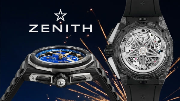 Zenith сочетает карбон и лазурит в новой версии Defy Extreme