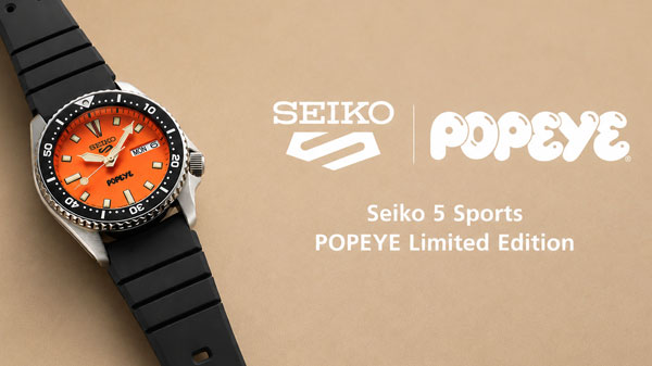 Seiko 5 Sports x Popeye HDB013: обзор