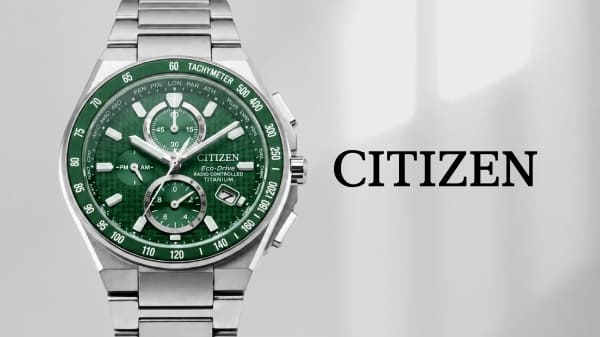 Citizen представил 4 титановых хронографа с радиоуправлением