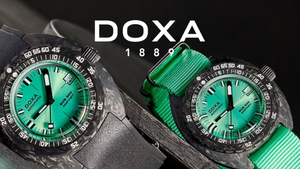 DOXA SUB 300 Carbon Seafoam: Современная эволюция легенды