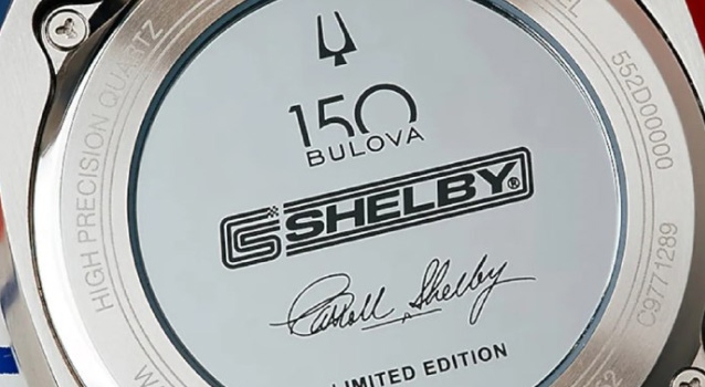 Задняя крышка — 150 лет Bulova × Shelby